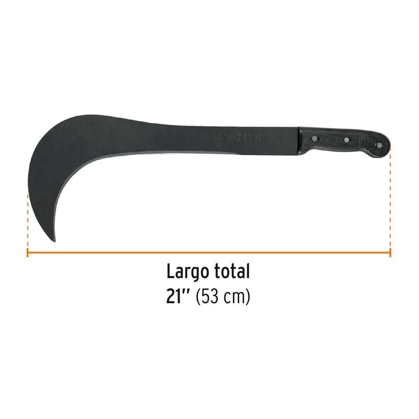 Machete ranchero 16' curvo, Truper