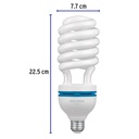 Lámpara espiral T5 45 W alta potencia luz de día, caja