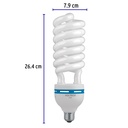 Lámpara espiral T5 65 W alta potencia luz de día, caja