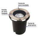 Luminario para exterior empotrado en piso para MR16 GU5.3