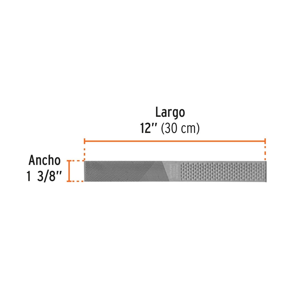 Lima escofina para herrar 12', Truper