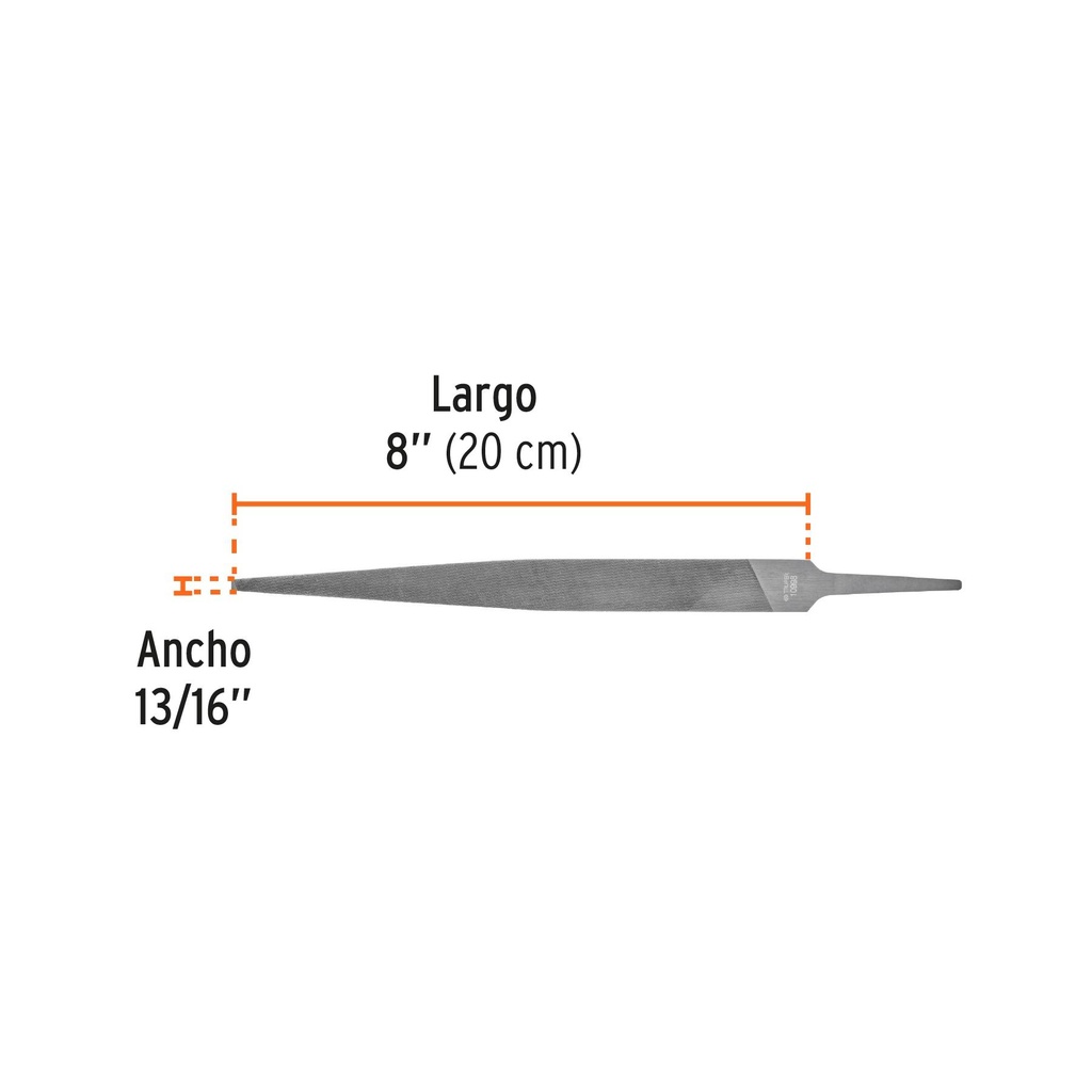 Lima para cerrajero fina 8', Truper