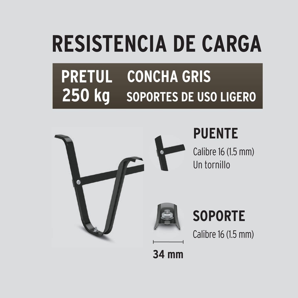 Carretilla 5.5 ft3 gris Neumática, bastidor tubular,Pretul