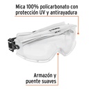 Goggles de seguridad profesionales, antiempaño, Expert