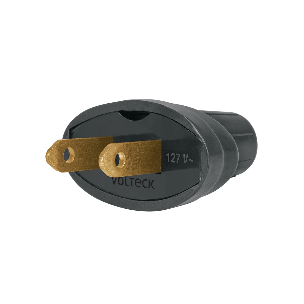 [T46122] 2 Clavijas de PVC, Volteck