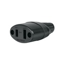 2 Contactos de PVC, Volteck