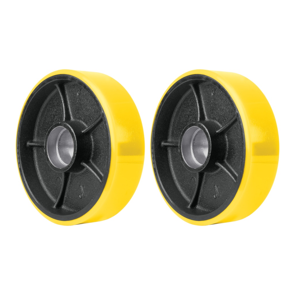 [T100255] 2 Ruedas para patín traspaleta de 2.5 ton PAT-2.5PU, Truper