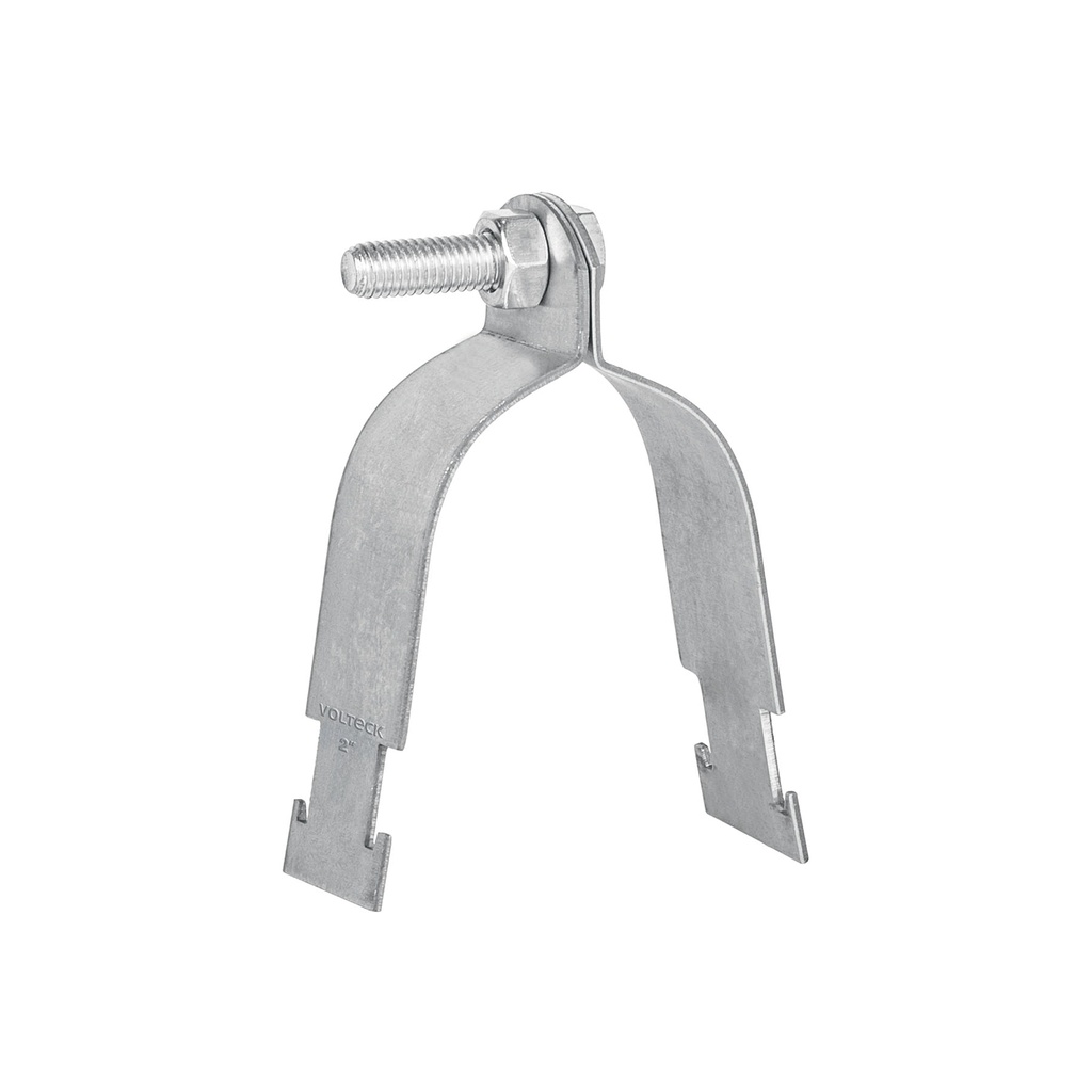 Abrazadera para unicanal de 2', Volteck - Pag 575
