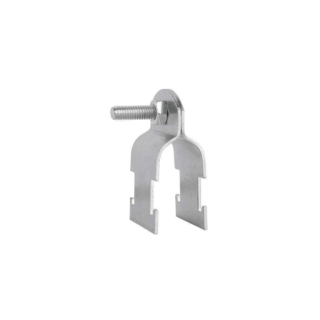 Abrazadera para unicanal, 3/4', Volteck