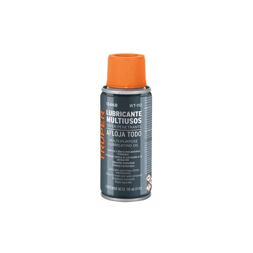 Aceite multiusos en aerosol, 110ml (4oz), Truper