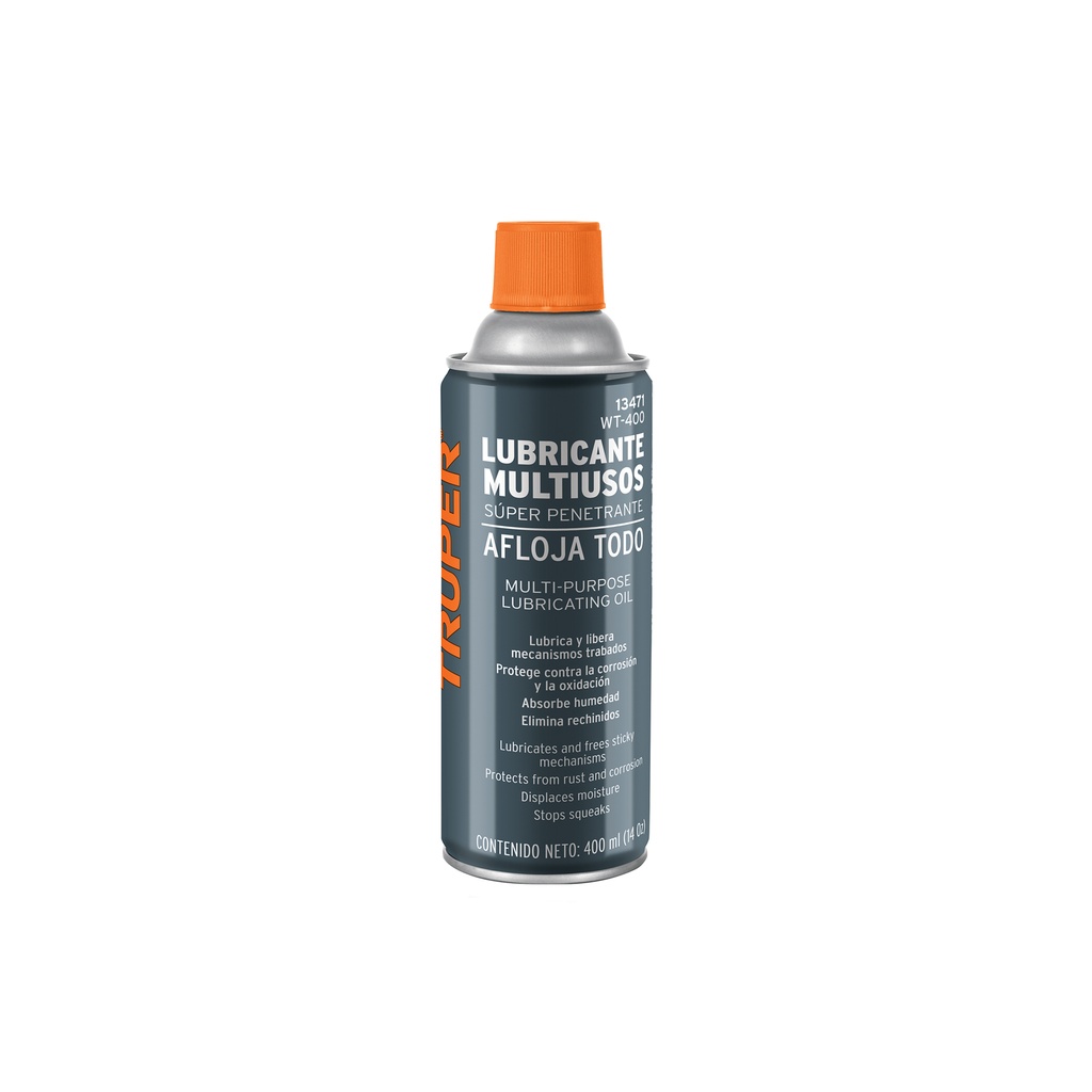 Aceite multiusos en aerosol, 400ml (14oz), Truper