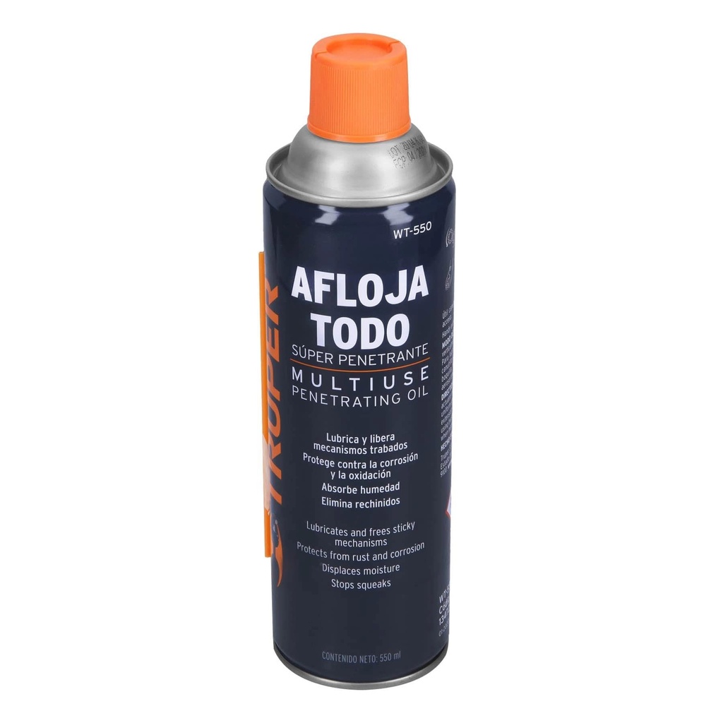 Aceite multiusos en aerosol, 550ml (19oz), Truper - Pag 275