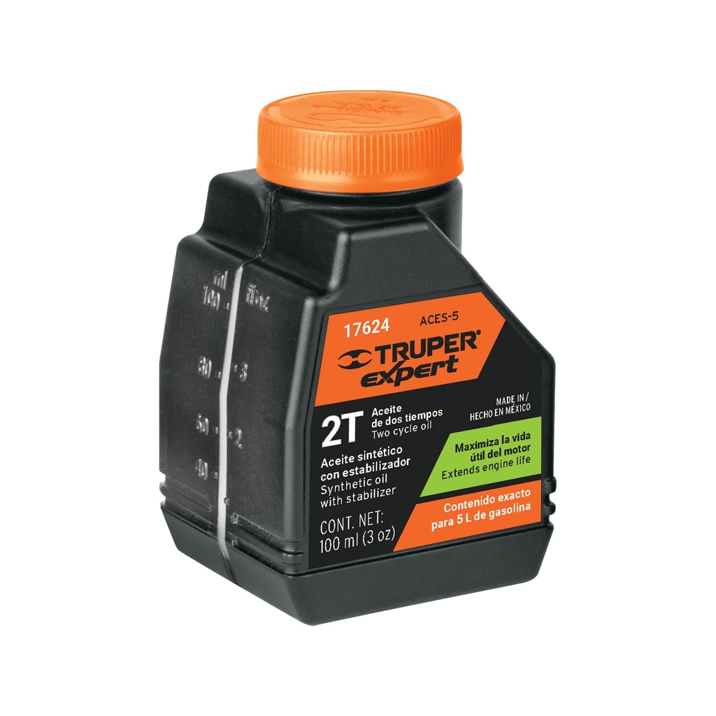 [T17624] Aceite sintético para motor de 2 tiempos, 100 ml