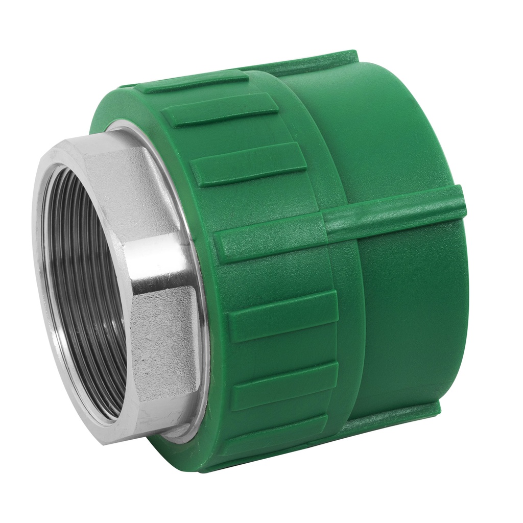 [T45455] Adaptador PPR 2' hembra con inserto metálico, Foset
