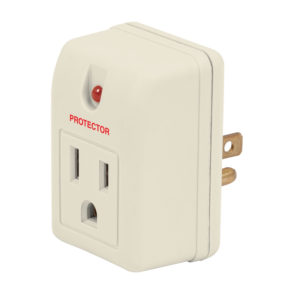 [T46250] Adaptador con supresor de picos 270 joules, Volteck