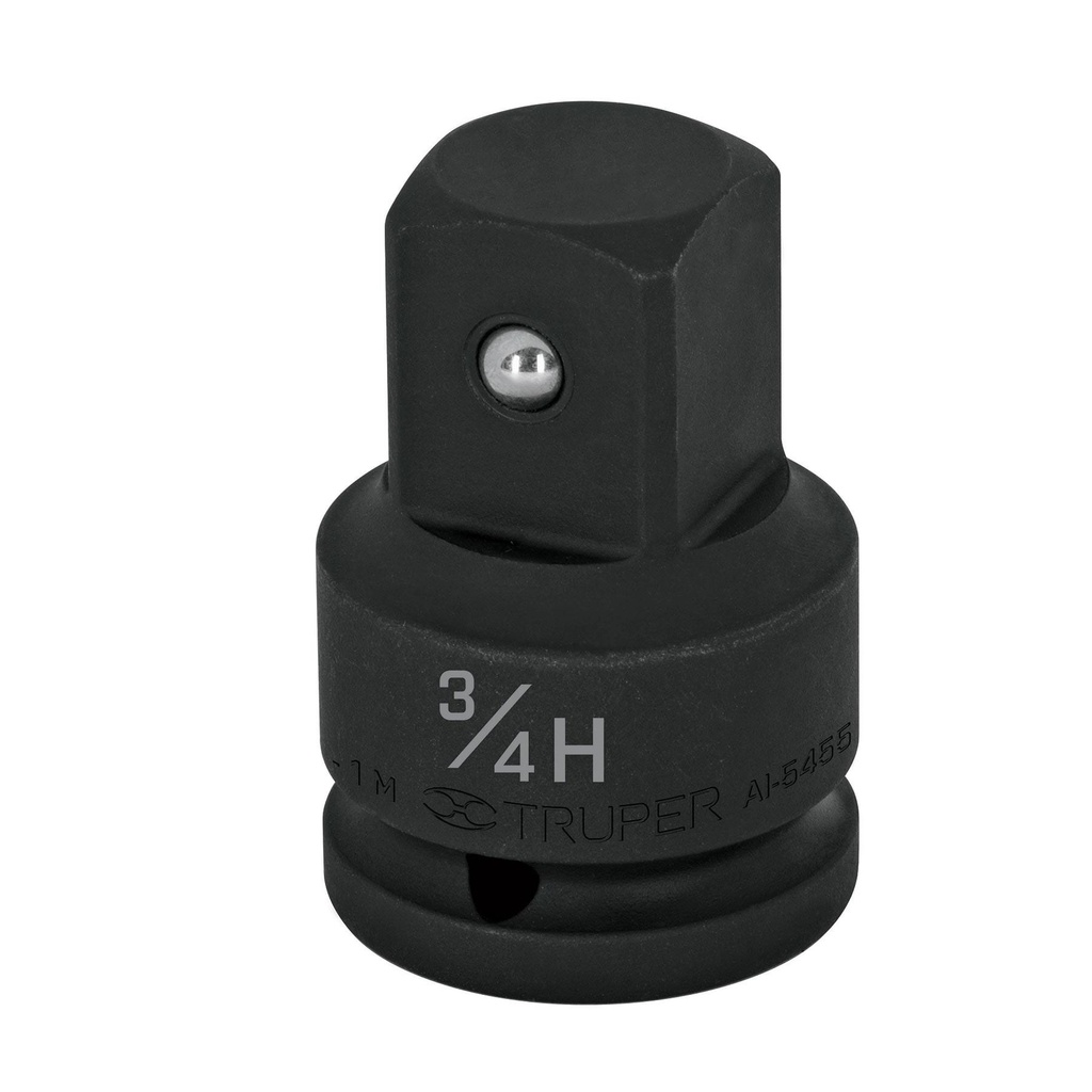 Adaptador de Impacto 3/4' (H) x 1' (M), Truper - Pag 163