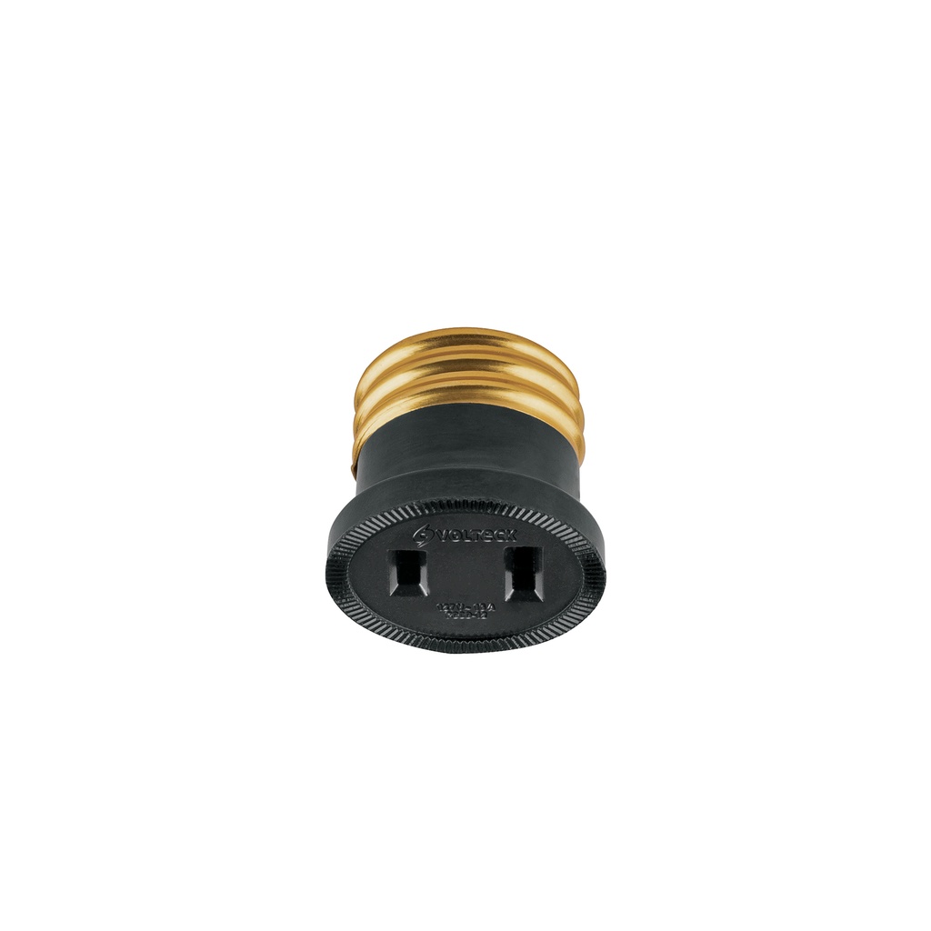 [T46490] Adaptador de portalámpara a contacto, Volteck
