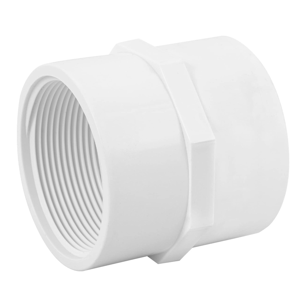 Adaptador hembra de PVC, 2', Foset - Pag 697