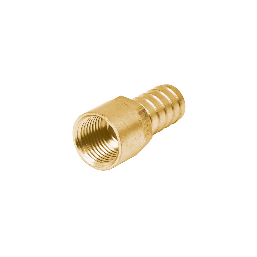 Adaptador hembra de latón 1/2' para poliducto, Foset
