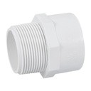 Adaptador macho de PVC de 1-1/2', Foset - Pag 697