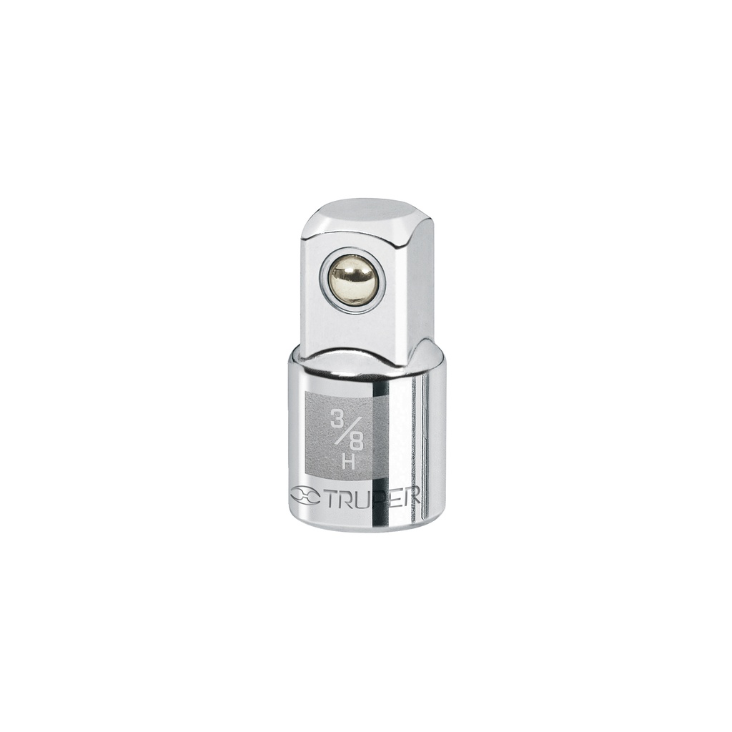 Adaptador para matraca de cuadro 3/8' a cuadro 1/2', Truper - Pag 124