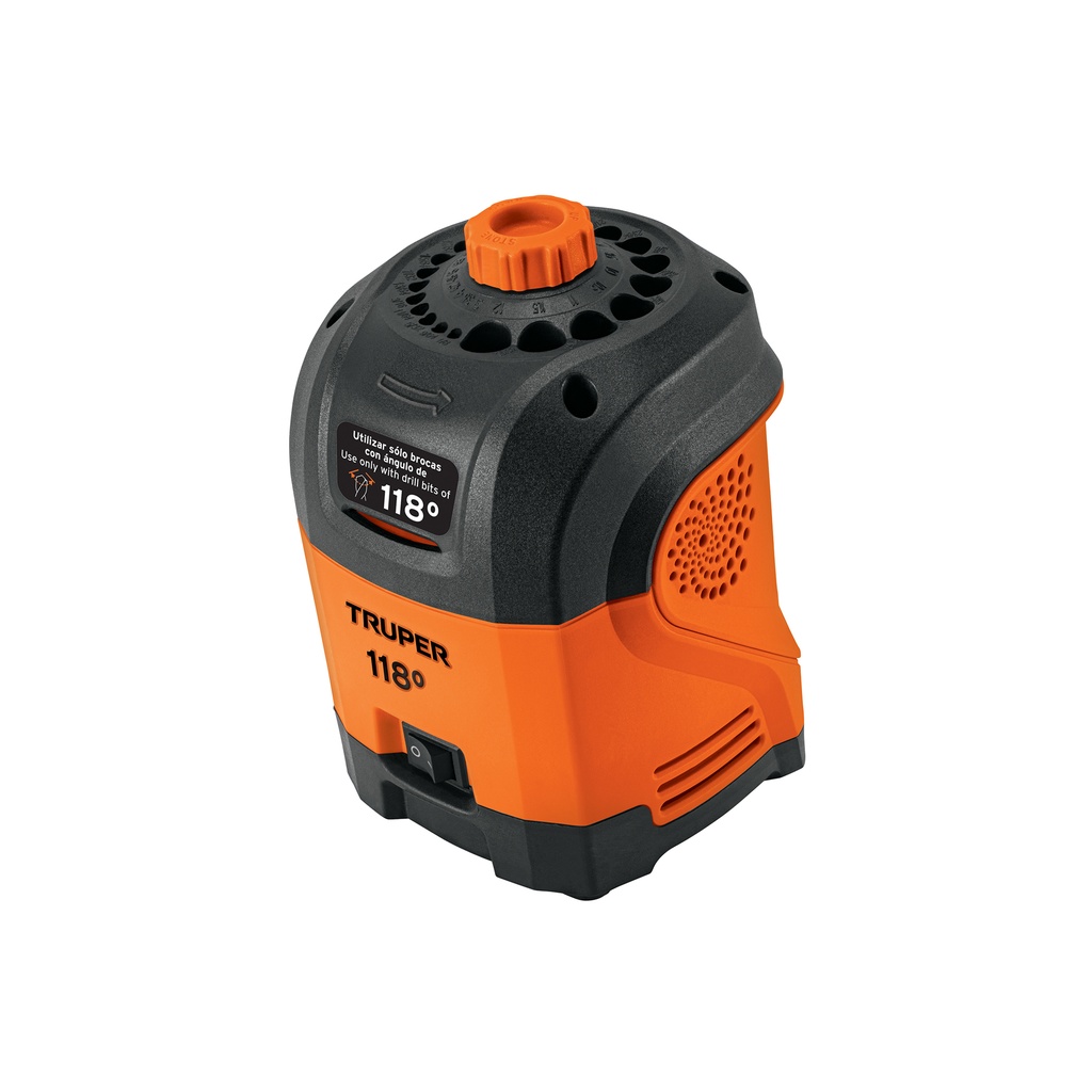 [T101684] Afilador eléctrico para brocas con punta 118°, Truper