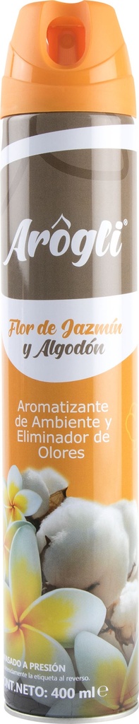 Ambientador / Eliminador olores - Flor de Jazmin y algodón
