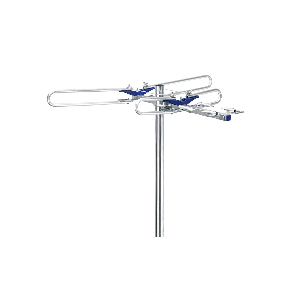 Antena aérea para TV, tipo dura oro de 4 elementos, Volteck