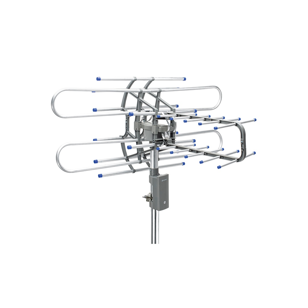 [T48115] Antena aérea para tv, giratoria 360 grados a control remoto