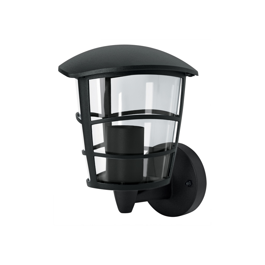 Arbotante tipo farol moderno soportado, lámpara no incluida