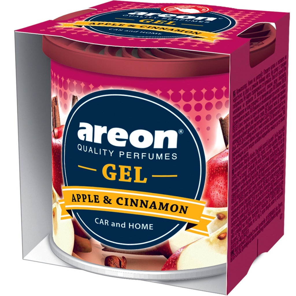 Aromatizante Areon Gel 80 gr - Apple  Cinnamon