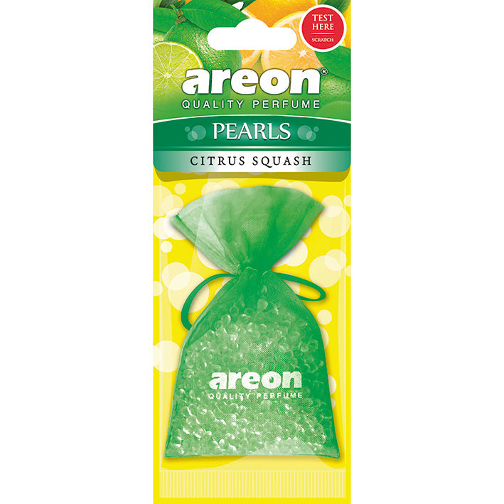 Aromatizante Areon Pearls - Citrus Squash