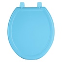 Asiento ligero con tapa para WC, azul, Foset Basic - Pag 727