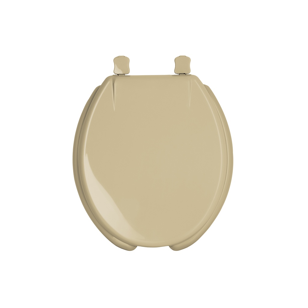 Asiento redondo para WC, abierto, beige, Foset
