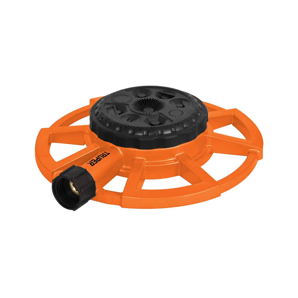 Aspersor metálico con 8 funciones, Truper