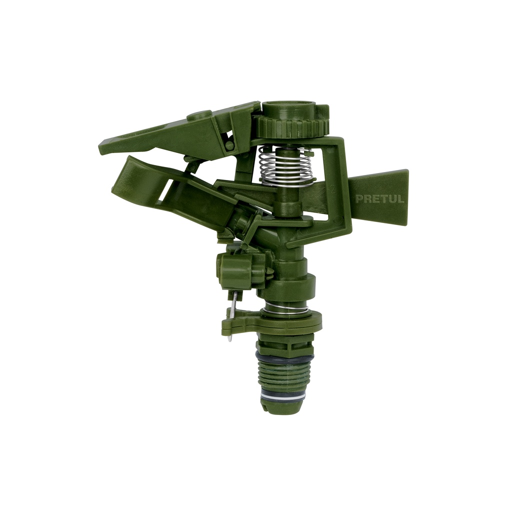 Aspersor verde, plástico, Pretul