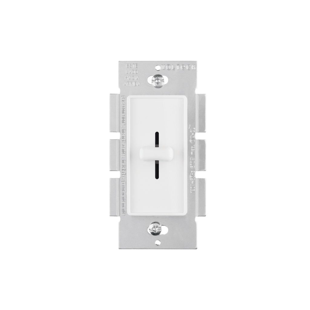 Atenuador de luz deslizable, línea Classic, Volteck
