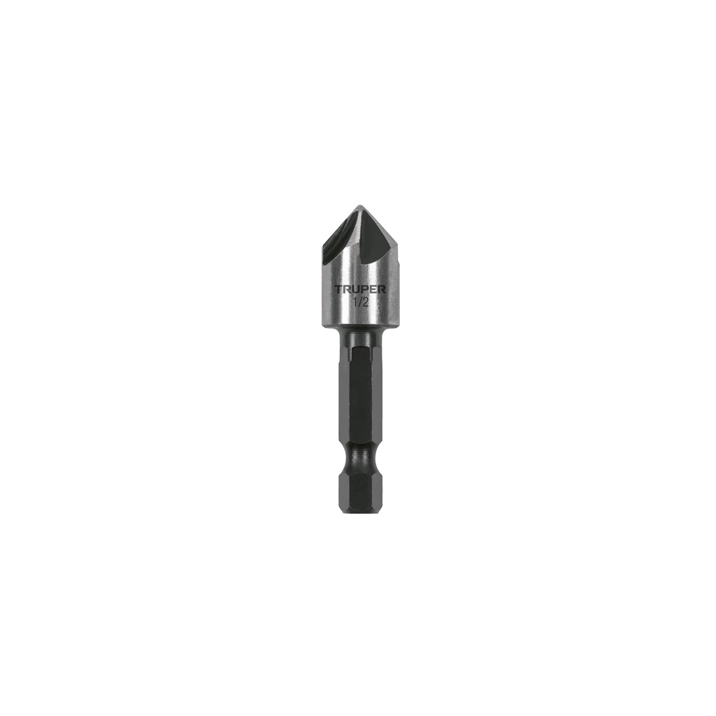 [T102380] Avellanador HSS cambio rápido 1/2', Truper
