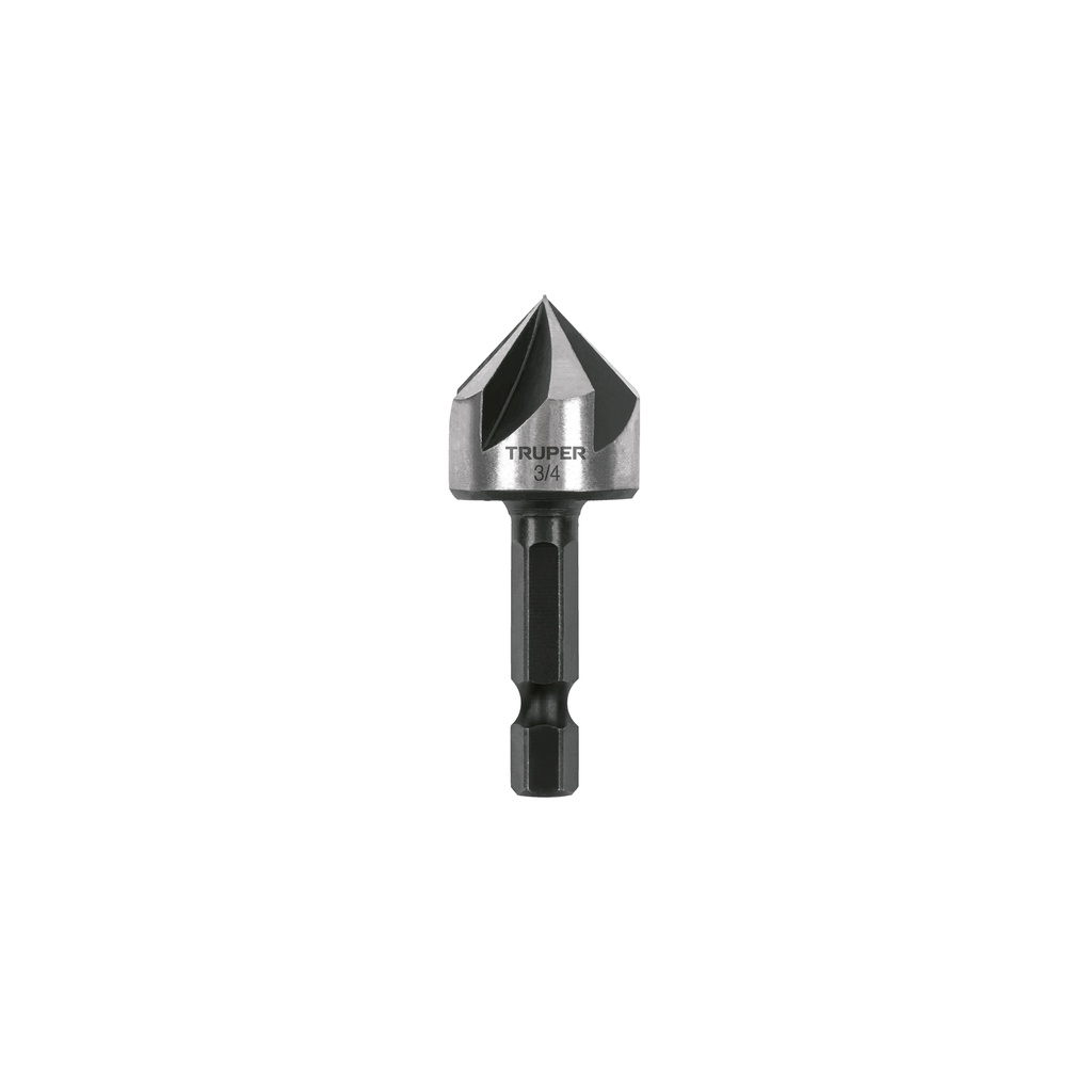 Avellanador HSS cambio rápido 3/4', Truper - Pag 57