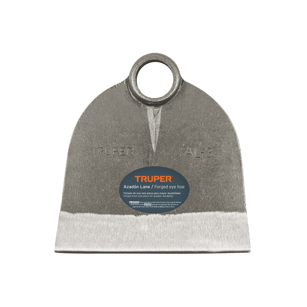 Azadón Lane No.3 de 2.1 lb sin mango, Truper