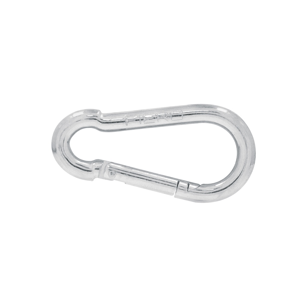 Bandola mosquetón de acero 3/16', Fiero