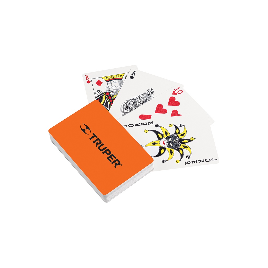[T60141] Baraja poker de 54 cartas, Truper