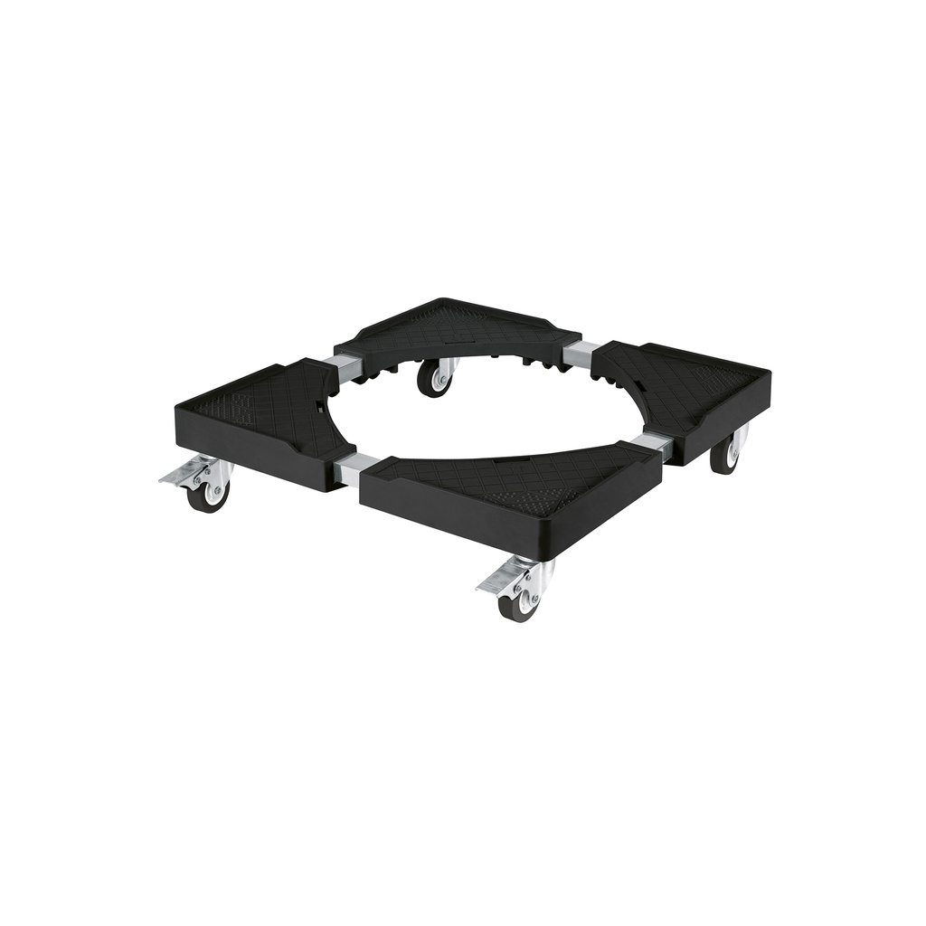 Base con ruedas ajustable para línea blanca, Fiero