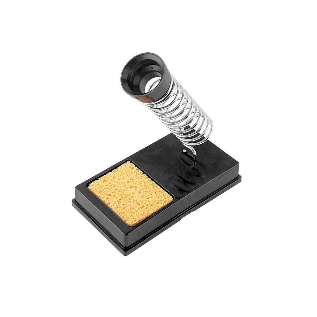 [T17556] Base para cautín tipo lápiz con limpiador de esponja, Truper