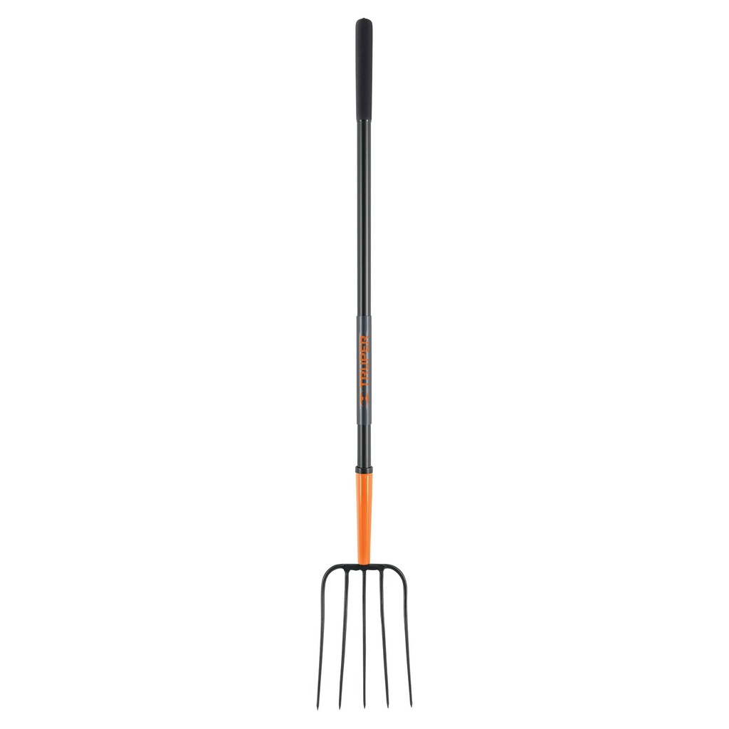 [T102101] Bieldo para paja, 5 dientes, mango de acero 48', Truper