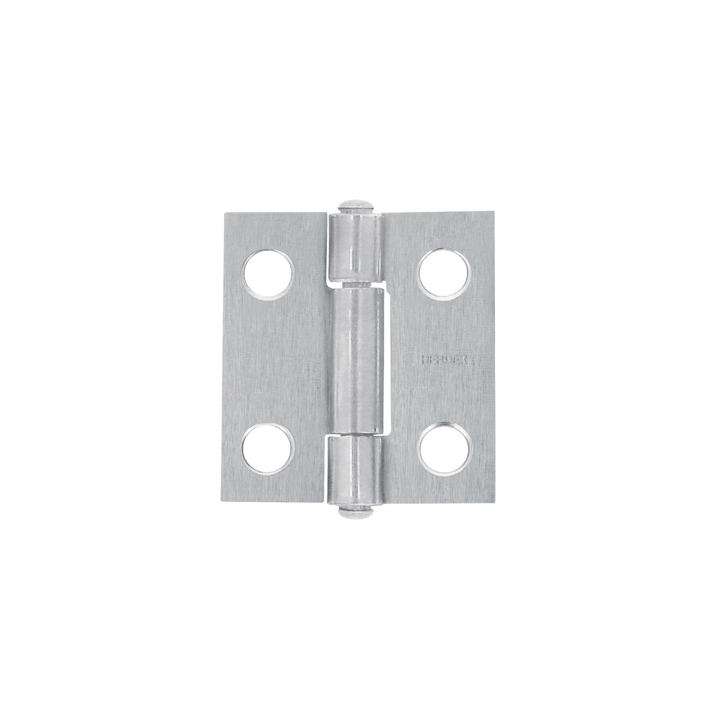 Bisagra rectangular 1' acero pulido, Hermex - Pag 578