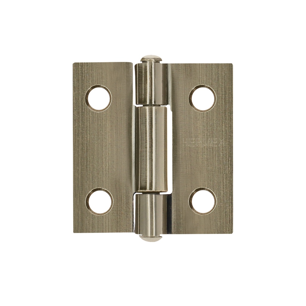 Bisagra rectangular 1' latón antiguo, Hermex - Pag 578