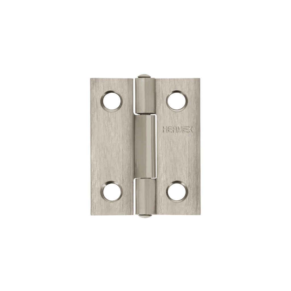 Bisagra rectangular 1-1/2' acero inoxidable, Hermex
