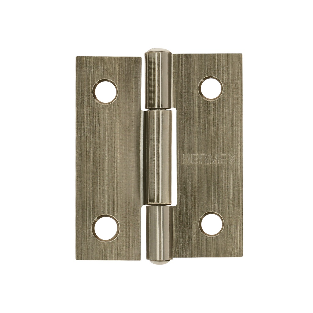 Bisagra rectangular 1-1/2' latón antiguo, Hermex - Pag 578