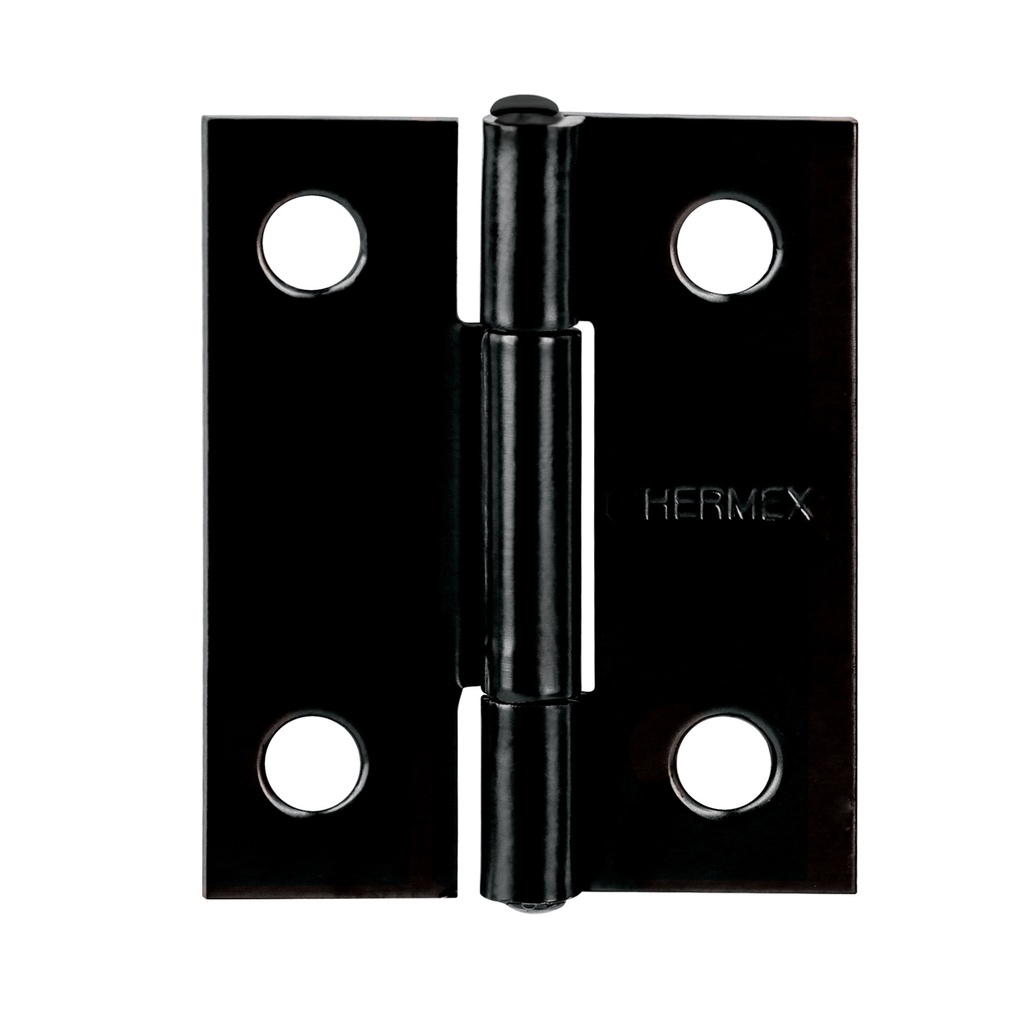 Bisagra rectangular 1-1/2' negra, Hermex - Pag 767